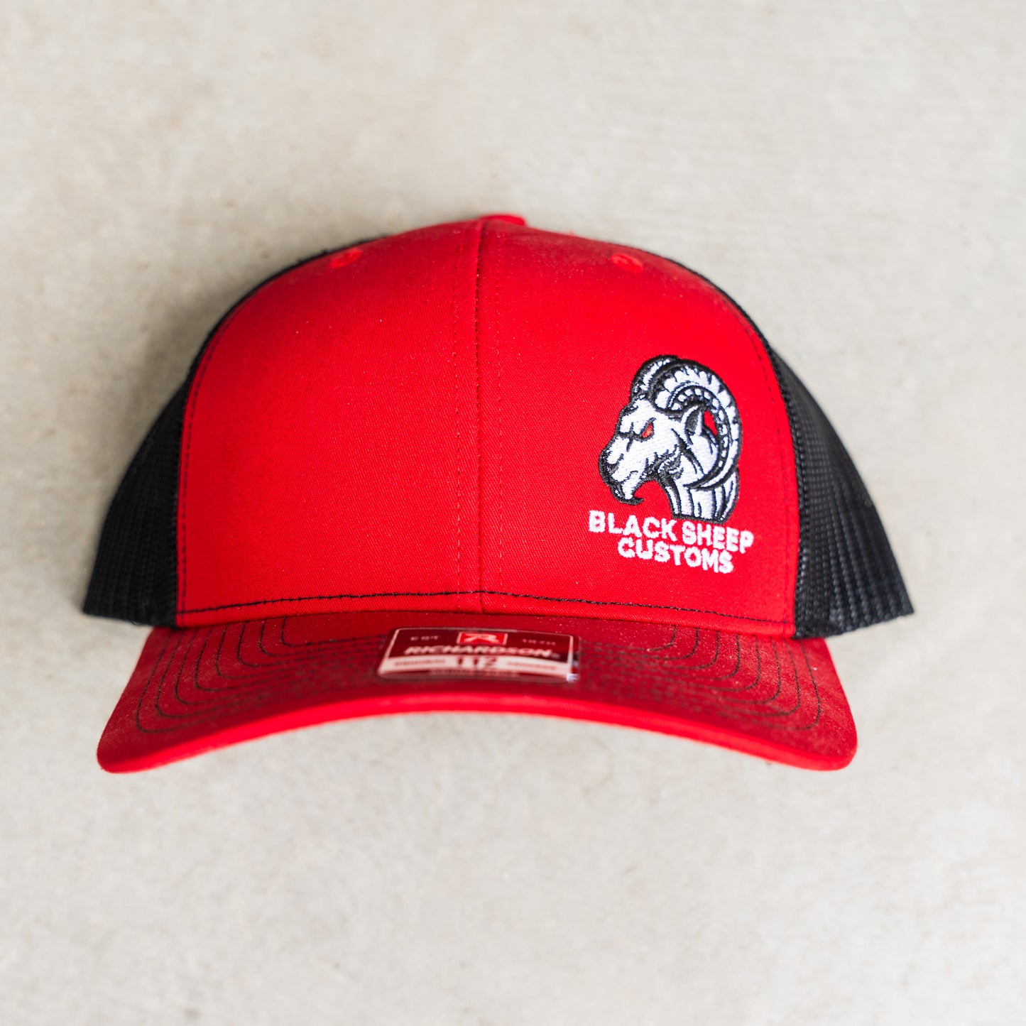 Red & Black Trucker Hat