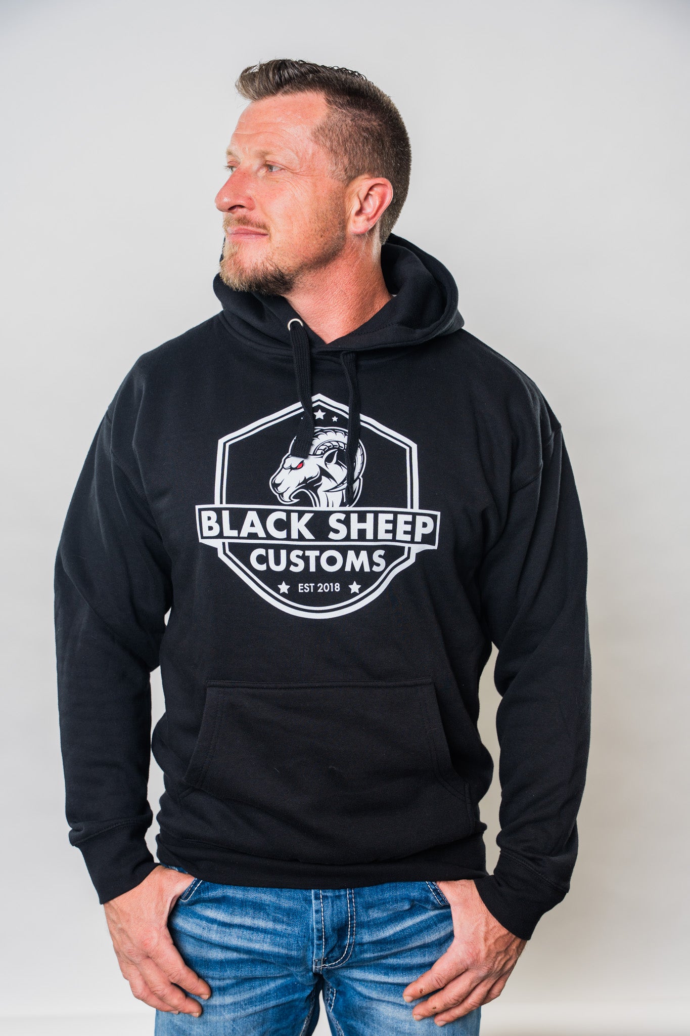 Black Shield Sweatshirt